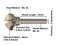 Outils de gravure sur volant en acier inoxydable de 0,5 mm, 1 mm, 180 pieds, poids 0,004 g, pour la gravure de bijoux et la fabrication d'anneaux EAGLION