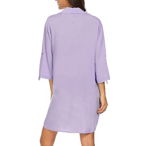 Maillot de bain femme Beach Cover Up Shirt Bikini Beachwear Maillot de bain Robe de plage - Product Image 2