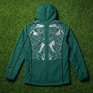 <b>Men</b> Green Hooded Outdoor <b>Jacket</b> Lightweight Windproof Utility Hiking <b>Running</b> Sports Zip Up <b>Jacket</b> - Product Image 5