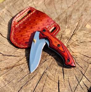 Navaja Plegable de Acero al Carbono Hecha a Mano, Superventas, Supervivencia, Bushcraft, Camping, Multiherramienta, Cuchillo de Bolsillo para Caza - Product Image 6