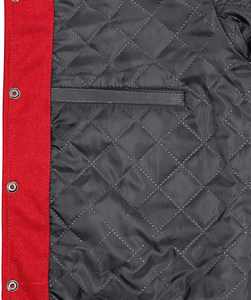 Vestes Letterman de baseball personnalisables OEM pour hommes avec broderie en chenille Veste universitaire personnalisée avec logo - Product Image 3