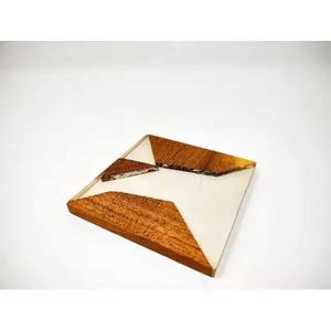 Napperons de table en résine époxy en bois faits à la main pour boisson Decorationental de haute qualité - Product Image 3