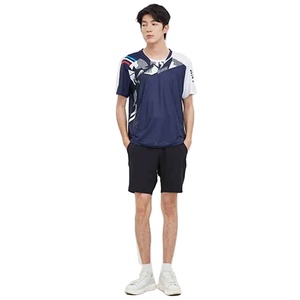 Vêtements de tennis de table et de badminton unisexes personnalisés de haute qualité, sublimation intégrale, maillots à séchage rapide, équipement de compétition - Product Image 2