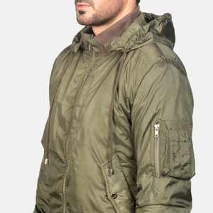 Chaqueta de bombardero Vintage Unisex con logotipo personalizable de alta calidad, cuello redondo, ODM, Primavera, cremallera, letra, chaqueta de talla grande para hombres - Product Image 6