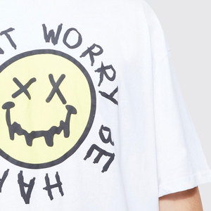 เสื้อยืดคอกลมพิมพ์ลายพัฟคอตตอน100% แห้งเร็วเสื้อยืดคอกลมทรงหลวมออกแบบโลโก้ได้ตามต้องการผู้ผลิตเสื้อผ้าผู้ชาย - Product Image 4