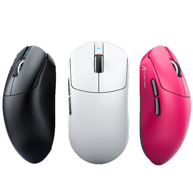 ATTACK SHARK X8PLUS Wireless Lightweight PAW3395 Gaming Three-mode BT Mouse Esports FPS Mouse RGB Gift for PC Gamer