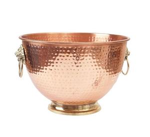 Bol à dessert en chocolat martelé en cuivre, ensemble de deux tailles différentes, bol de service pour la nourriture pour les fêtes et les événements - Product Image 6