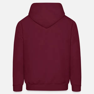 New Arrival Winter Maroon Solid Fabric Fleece Long Sleeve Pullover <b>Hoodie</b> Quality Embroidered and Plain Dyed - Product Image 6