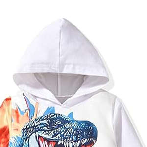 2 piezas niños Casual sólido invierno chándal Sudadera con capucha conjunto Activewear Jogging Suit - Product Image 2