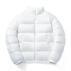 Veste d'hiver matelassée à capuche tendance pour homme, fabricant d'usine, logo personnalisé, doudoune pour homme - Product Image 4