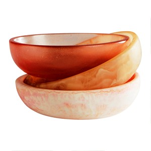 Plato Decorativo de Resina de Estilo Antiguo, Hecho a Mano, Pulido, de Origen Indio, Ecológico, Apto para Lavavajillas, para Servir - Product Image 1