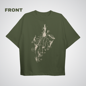 Vente en gros 100% coton T-shirts de sport pour hommes séchage rapide surdimensionné coupe ample avec motif solide impression numérique de logo personnalisé - Product Image 6