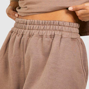 Ensembles T-shirt et short à logo personnalisé pour femmes-100% coton coupe régulière de haute qualité - Product Image 5