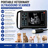 Appareil d'échographie vétérinaire portable, étanche, pour moutons, porcs, chiens, chèvres, équipement USG pour examens vétérinaires