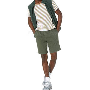 กางเกงขาสั้นผ้าฟลีซผ้าฝ้ายแนวสตรีทสำหรับผู้ชายกางเกงขาสั้นออกกำลังกายลายแฟชั่นใหม่ขนาดพิเศษ - Product Image 2