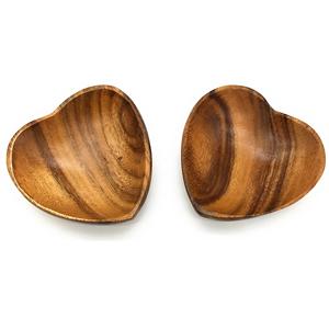 Support de cuillère en bois massif grand petit plat de chargeur en bois d'acacia nordique en gros Offre Spéciale de fête artisanat DHT service de fruits alimentaires - Product Image 5