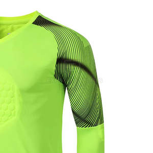 Camiseta de Portero de Fútbol Más Vendida, de Alta Calidad, para Hombre, 100% Poliéster, Ligera, de Secado Rápido, Transpirable, Personalizable, Deportiva - Product Image 6