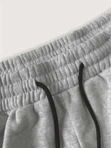 Pantalones Deportivos Holgados de Forro Polar para Hombre, Corte Relajado, Cálidos para Invierno, Casuales, para Gimnasio, Entrenamiento, Correr, Jogging, Suaves y Cómodos, Estilo Urbano - Product Image 3