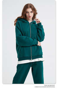 Nouveau style personnalisé veste pour hommes doublée polaire à fermeture éclair à rayures avec logo personnalisé vêtements de sport de haute qualité grande taille sweats à capuche pour hommes - Product Image 4