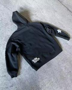 Sudaderas con Capucha de Alta Calidad, 100% Algodón, Transpirables, con Logotipo Personalizado Bordado, Impresión Puff Premium para Hombre, de Peso Pesado - Product Image 1