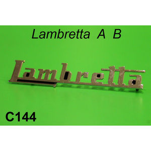 Emblema Lambretta para la caja trasera de Lambretta A + B - Product Image 1