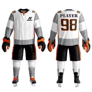 Uniforme de hockey sur glace sur mesure confortable, en stock, 100 % polyester - Product Image 1