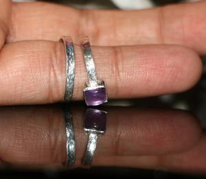 Bague en argent sterling 925, bijoux faits à la main, cadeau pour femme - Product Image 2