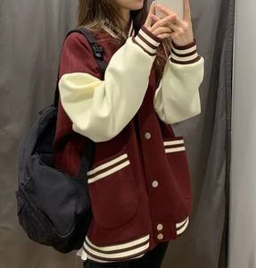 Nouvelles vestes Letterman pour femmes de qualité supérieure veste universitaire en gros personnaliser les vestes universitaires coupe-vent pour femmes - Product Image 4