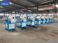 Filet de fil barbelé de rasoir concertina à grande vitesse 220-300m/heure faisant la machine usine 10 11 produit chaud 2 ans 7500 1t pompe PLC