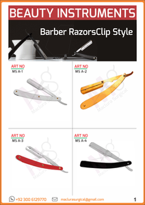 มีดโกนหนวดพลาสติกสีฟ้า - Product Image 4