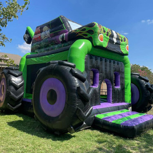 Castillo Inflable para Niños, Diseño de Camión Excavadora, en Venta - Product Image 1