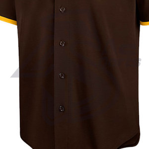 Uniforme de béisbol ligero y cómodo, precio barato, diseño de logotipo personalizado, conjunto de uniforme de béisbol - Product Image 5