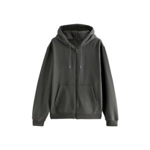 Nouveau sweat à capuche zippé pour homme de qualité, en molleton de coton, chaud, décontracté, uni, à manches longues, streetwear, vente en gros personnalisée - Product Image 1
