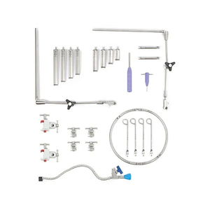 Système d'accès chirurgical lombaire antérieur avec nouvel ensemble complet de rétracteur du système d'anneau lombaire antérieur en acier inoxydable - Product Image 1