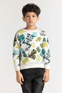 Sudaderas estampadas gráficas para niños, camisetas casuales de mezcla de algodón para deportes, viajes escolares y ropa de fin de semana - Product Image 5
