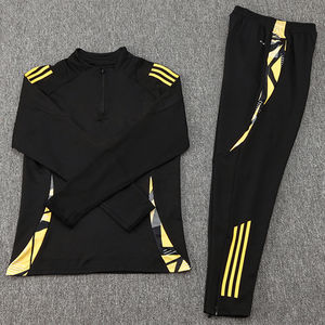 Pakistan Usine En Gros 2025New À Manches Longues Demi Fermeture Éclair Football Sweat Football Uniforme Kit Club Adultes Football Sportswear - Product Image 1