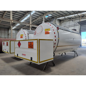 ถังบรรจุ LPG แบบ Bobtail สำหรับติดตั้งบนรถบรรทุก  พร้อมระบบวัดปริมาณ  ผลิตตามมาตรฐาน EN 10204 3.1  ผลิตจากเหล็กที่ได้รับการรับรอง - Product Image 4