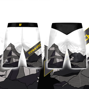 Pantalones Cortos de Artes Marciales Mixtas (MMA) Ilia Topuria, 10 Colores, Pantalones Cortos de Entrenamiento de Lucha para Hombre, Transpirables, de Secado Rápido, Ajustados, con Cintura Elástica, para BJJ y Fitness - Product Image 6