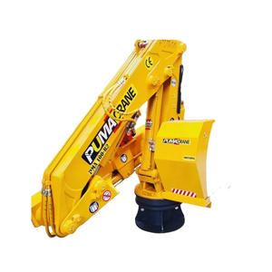 High Load Moment 3 Ton Capacity Mini <b>Crane</b> for Shipyard Company Hydraulic Knuckle Boom Folding Design New Pump for Marine Deck - Product Image 1