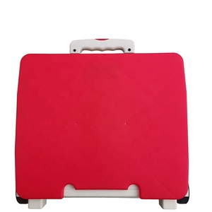 Nhựa gấp mua sắm Xe đẩy ráp Thùng khởi động nhà máy có thể gập lại cán giỏ hàng nhà sản xuất phổ biến handcart cá nhân - Product Image 3