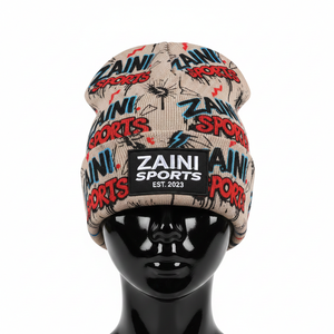 Gorro de Punto para Mujer, Mezcla de Algodón Acrílico Premium, Tejido Jacquard de 220 GSM, Suave y Elástico, Logotipo Personalizado Tejido en Jacquard - Product Image 6