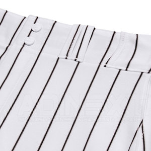 Private Label Men's Baseball <b>Pants</b> Hot Sale Solid Color Sportswear with Side Pockets Plus Size Feature - Product Image 3