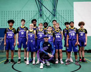 <b>Yellow</b> Blue Color Sleeveless Sleeve Highest Quality Make Your Own New Arrival Customized Made Sport Wear Basketball Uniform - Product Image 5