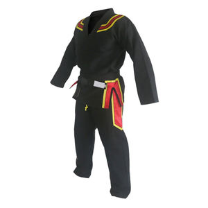 Conjunto de Kimono de Jiu Jitsu Personalizado de Poliéster/Algodón al por Mayor, Tejido de Perlas de 460 g/m², Transpirable, Sostenible, de Secado Rápido para Entrenamiento y Competición - Product Image 3