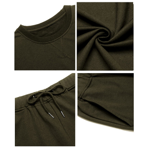 Chándales de impresión personalizados OEM para hombre, ropa de calle de manga larga con cuello redondo, chándal único transpirable para hombre - Product Image 5