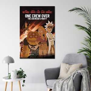 Póster de Anime de <span class=keywords><strong>Rick</strong></span> <span class=keywords><strong>y</strong></span> <span class=keywords><strong>Morty</strong></span> <span class=keywords><strong>Temporada</strong></span> 4: One Crew Over - Product Image 2