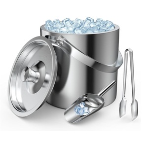 Handicrafts Metal Ice Bowl Wholesale Indian Stylish Wine Bucket Barware Home And Hotel Metal <b>Copper</b> Ice Bucket - Product Image 6