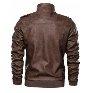 High Quality <b>Kids</b> Canvas <b>Motorbike</b> Riding Jackets Waterproof Breathable Genuine Leather Keeps You Dry Plus Size Custom Logo - Product Image 6