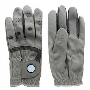 Guantes de golf de mano izquierda de alta calidad superventas guantes de golf hechos a medida al por mayor guante de golf fresco Cabretta cuero - Product Image 5