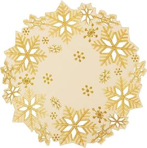 Best Quality Hear Shaped Made in Polyester Sparkle Bead <b>Placemat</b> Christmas Indoor Decorative Mat <b>Dining</b> <b>Table</b> for Home Hotel - Product Image 3